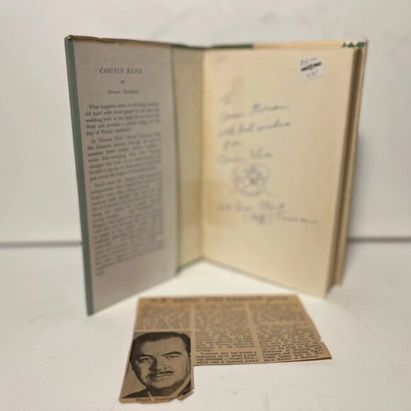 Cousin Elva by Stuart Trueman (1955, McClelland & Stuart) Hardcover Book Signed - Picture 4 of 8